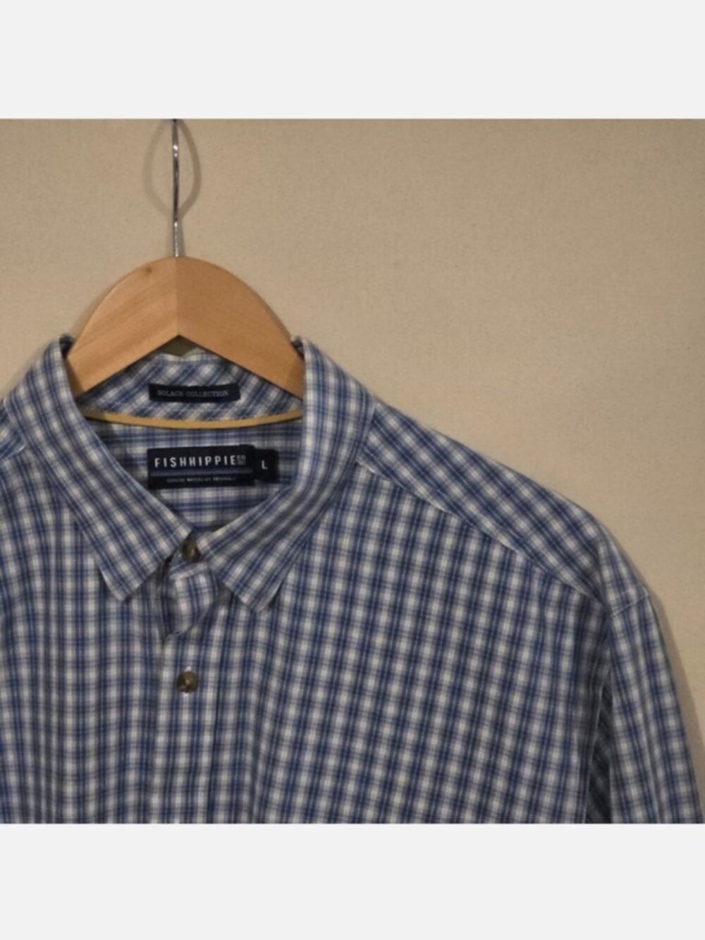 Fish Hippie Solace Collection Button Down L
